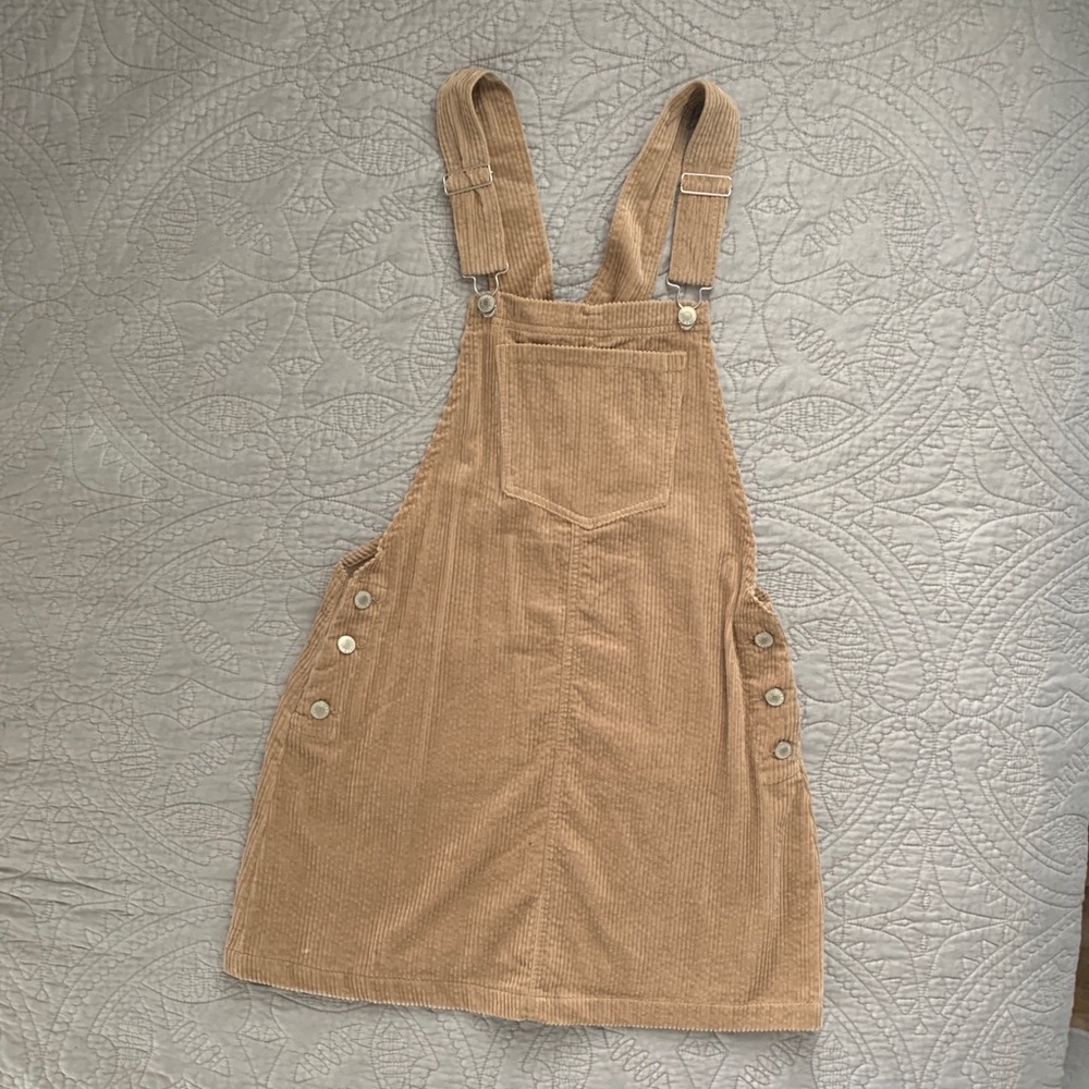 Corduroy Overall Dress New